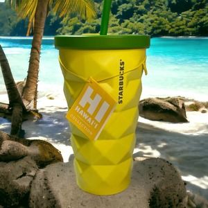 Starbucks Hawaii 2016 Collection Pineapple Tumbler + $50 Tropical Mystery Box!